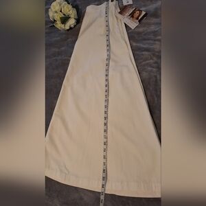 Susan Graver Off White Sweep Skirt